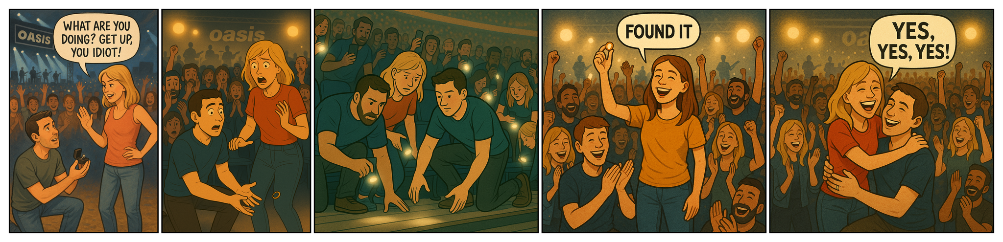 The Proposal Comic Strip